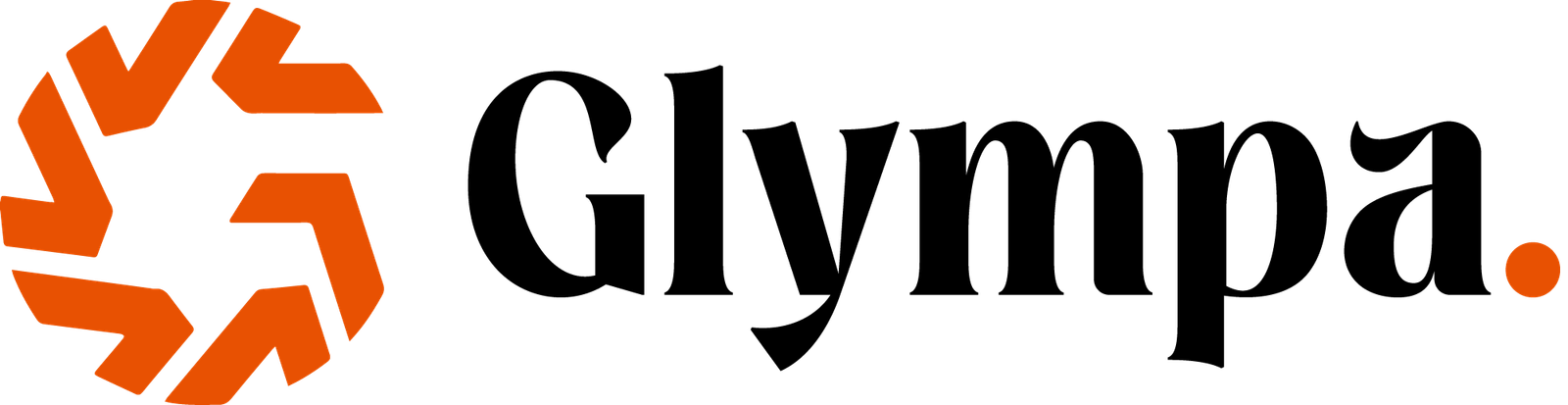 Glympa Logo black